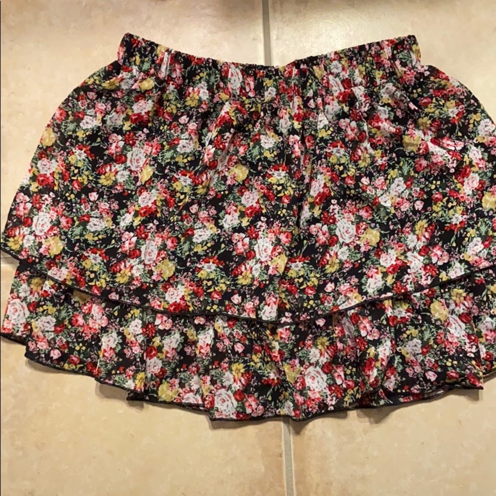 Floral skirt